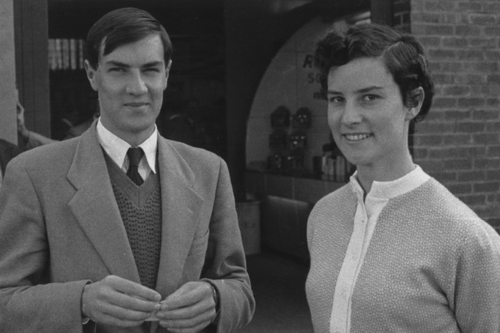 Francois Hugo with his wife Lynnette Smallie